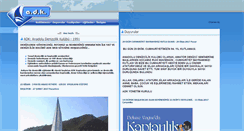Desktop Screenshot of adk.org.tr