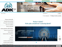 Tablet Screenshot of adk.cz