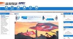 Desktop Screenshot of adk.com.tr